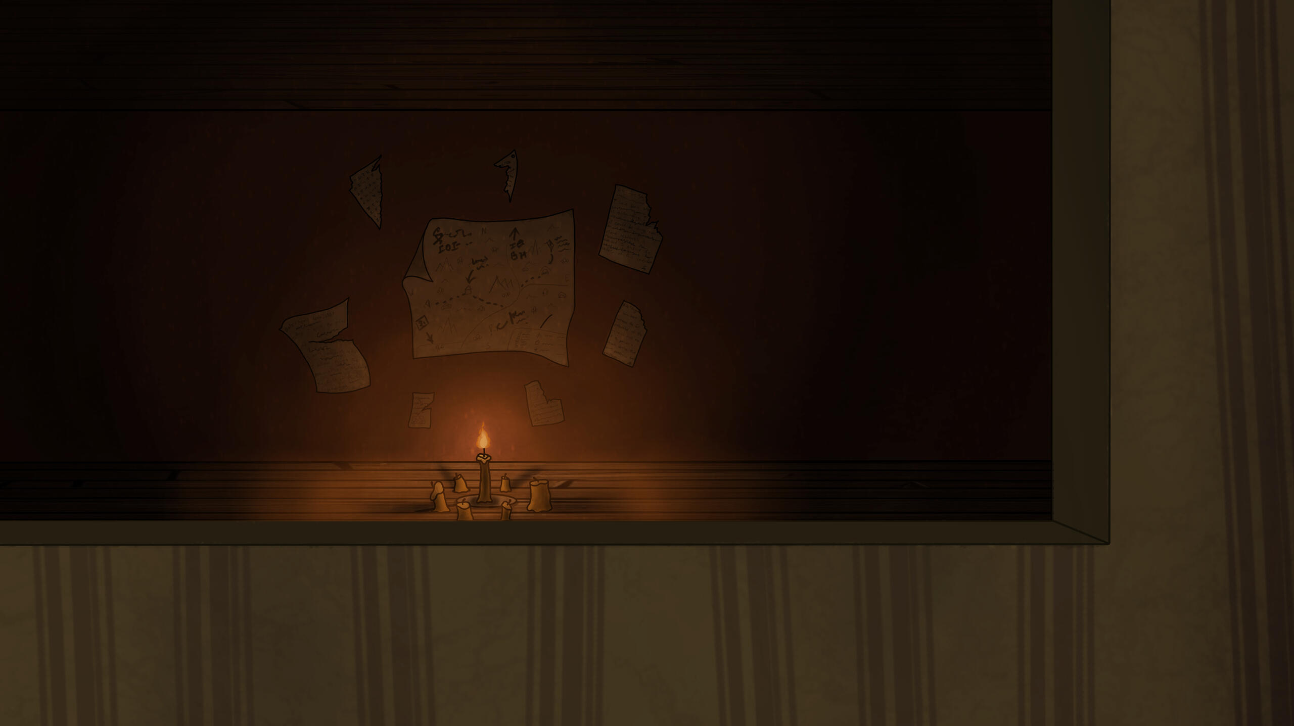 Ritual in Abandoned Cabin